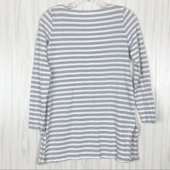 Eileen Fisher | Organic Linen Boat Neck Tunic - Picture 2 of 5